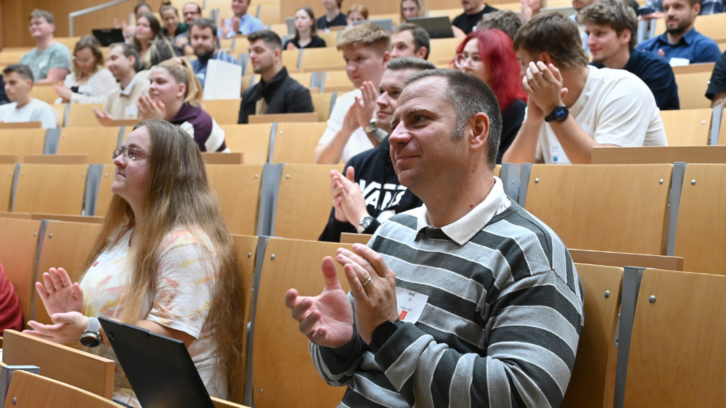 Doktorát není jen o disertaci. První WELCOME DAY provedl nové doktorandy světem výzkumu