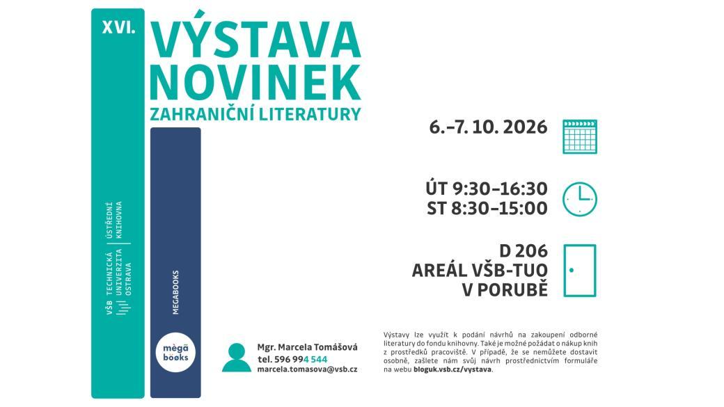 Prodejní výstava knih 2026