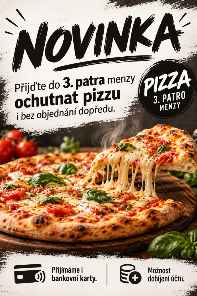 New: Pizza on the 3rd Floor of the Canteen