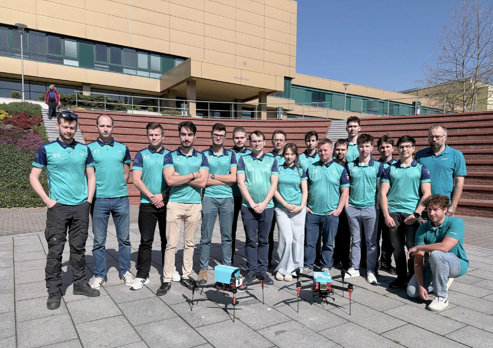 A student organization called Dron LAB has been established at VŠB-TUO. Interested students can get involved in drone development